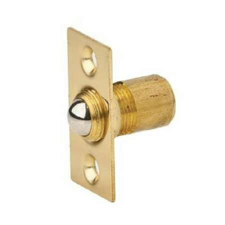 IVES COMMERCIAL Solid Brass Adjustable Ball Catch Bright Brass Finish 345B3